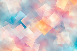 Colorful abstract geometric, an Illustration by Lermont51