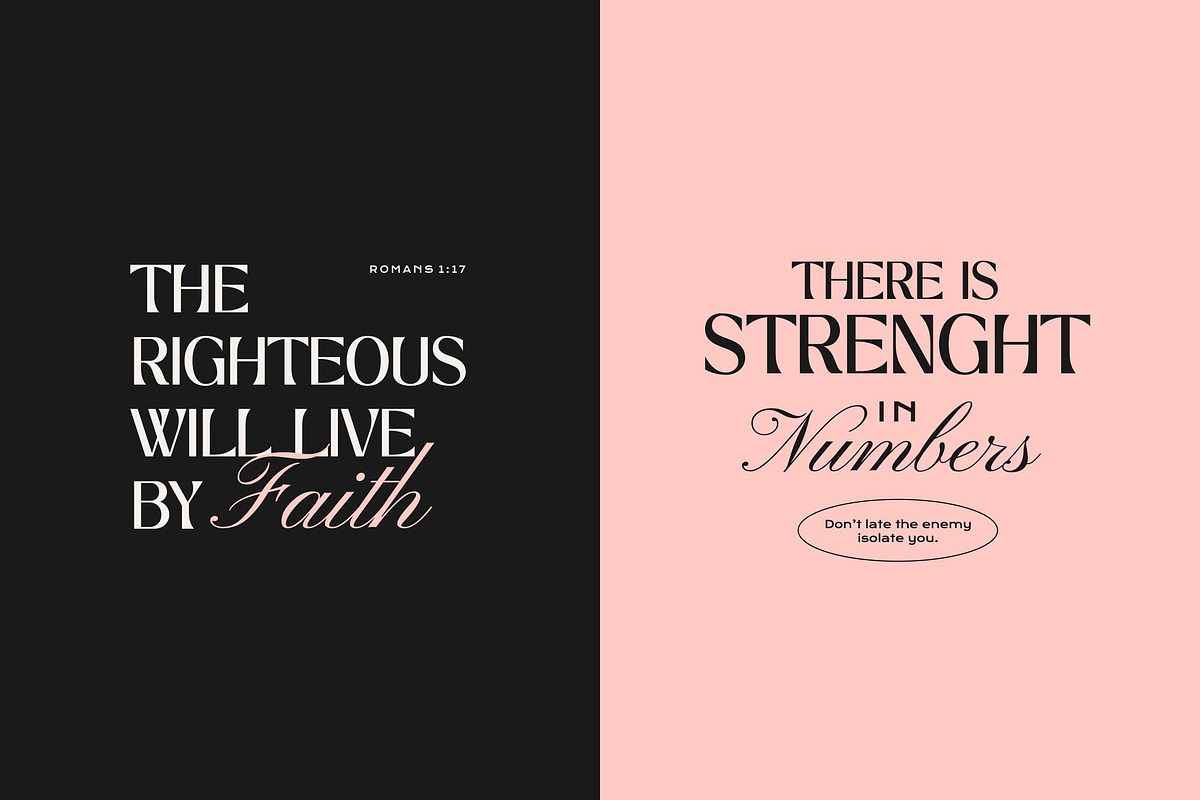 Mode Court - Aesthetic Font, a Serif Font by Fype Co. (Photo 3 of 5)