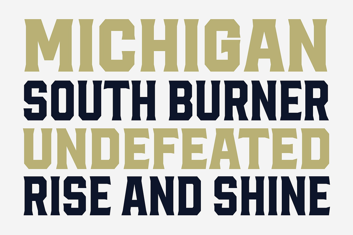 Thomkit Strike a Varsity Font Duo, a Serif Font by Blankids Studio (Photo 10 of 15)