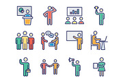 Pictograph Vector Icons, a Solid Icon by Vector Portal (Thumbnail 3 of 6)
