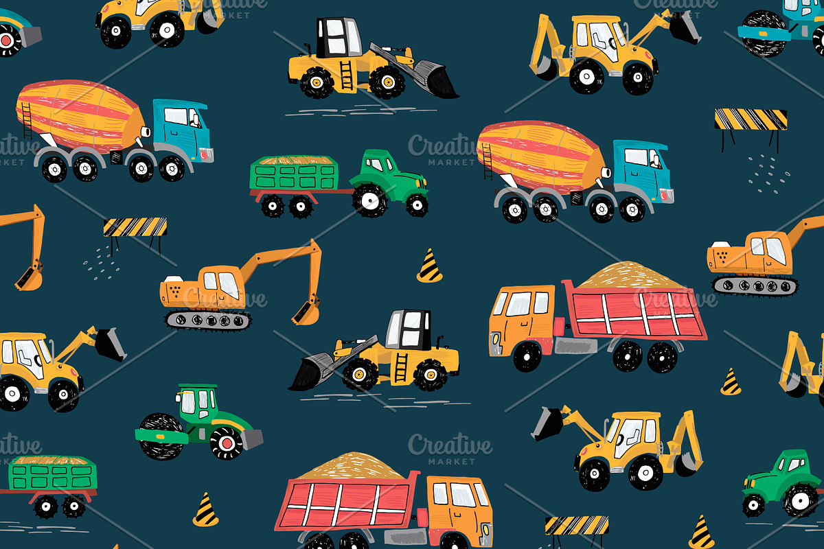 Сonstruction, a Transportation Illustration by GooseFrol (Photo 3 of 10)