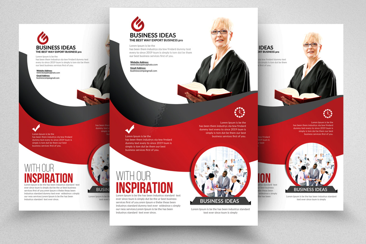 100 Business Flyers Mega Bundle, a Flyer Template by Design Up (Photo 19 of 100)