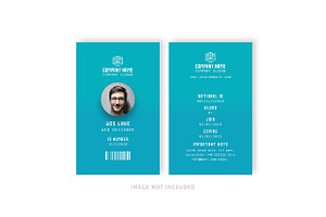 ID Card Template, a Marketing Template by Smashing_Studio