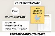 2026 Newborn Planner Canva Template, a Marketing Template by Ink Gallery (Thumbnail 7 of 10)