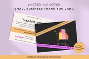 Aesthetic Thank You Card Template, a Card Template by Elegant_Studio44 (Thumbnail 2 of 5)