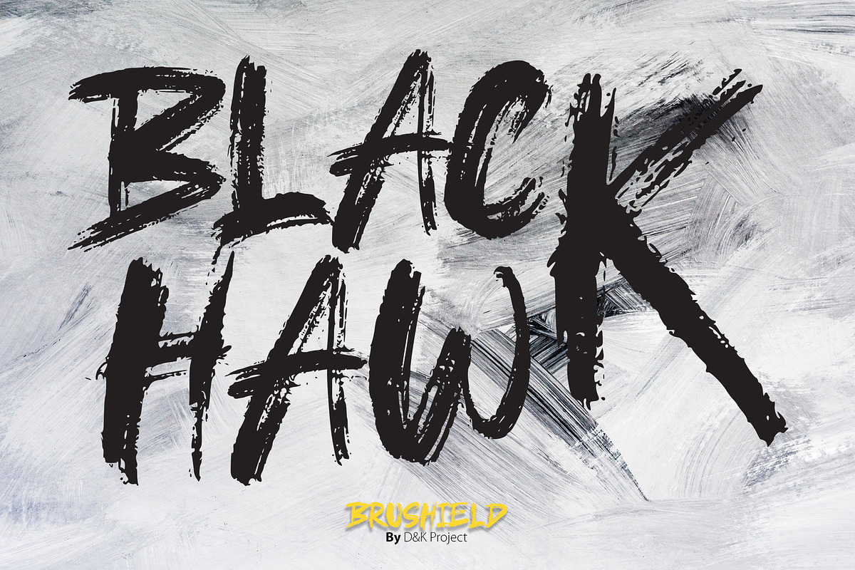 Brushield | Handwritten brush font preview 4