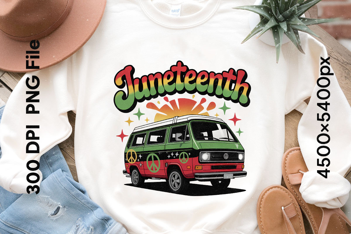 Juneteenth Retro Sublimation Bundle, an Object Graphic by GlitterCraft (Photo 45 of 61)