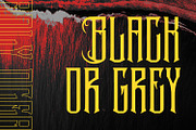Raddkits Blackletter Display Font, a Blackletter Font by Maulana Creative (Thumbnail 7 of 7)