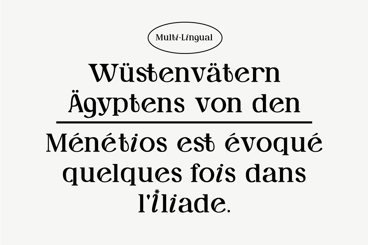 Mystic and Achilles Art Font, a Font by Emma Make (Photo 3 of 7)
