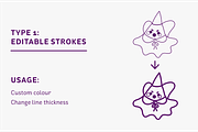 Halloween Icons, an Outline Icon by RachelDanam (Thumbnail 3 of 14)