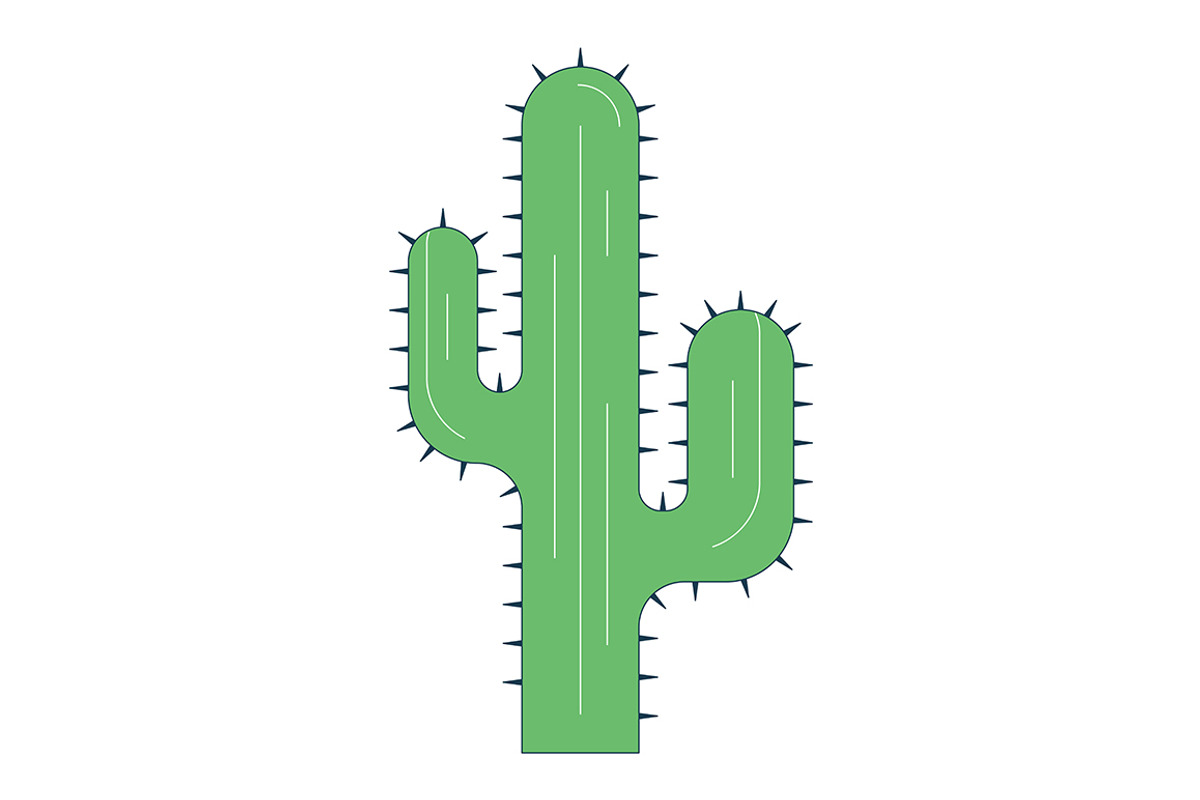 Desert cactus, an Object Illustration by IMG visuals characters