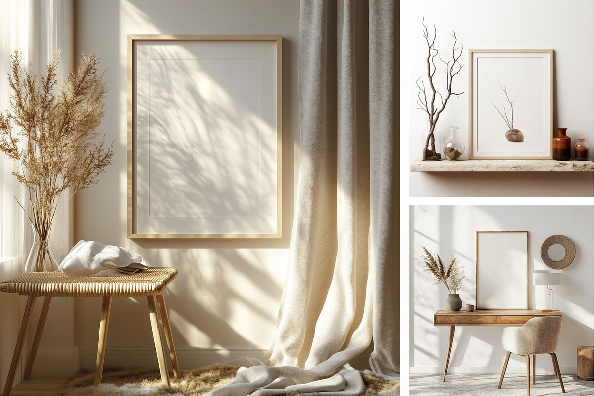 50 Canva Frame Mockups Luxury 4K, a Household Mockup by ARTOZEN DIGITAL (Photo 14 of 15)