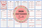 2026 Craft Business Bundle, a Stationery Template by Shumaya (Thumbnail 1 of 5)