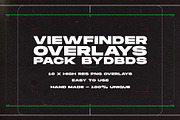 Viewfinder Overlay Pack, a Texture Graphic by dbdslondon (Thumbnail 1 of 13)