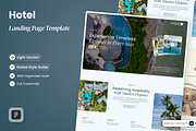Solenne - Hotel Landing Pages, a Landing Page Template by SLAB! Design (Thumbnail 1 of 4)