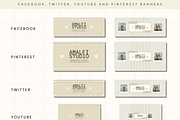 Canva Modern Branding Kit Template, a Branding & Logo Template by Branding Babe Co. (Thumbnail 6 of 9)