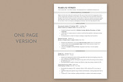 ATS Resume / CV, a Resume Template by Anjum Ilyas (Thumbnail 2 of 7)