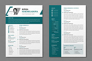 Resume Template, a Resume Template by MightyDesign (Thumbnail 3 of 6)