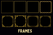 +200 Mega Bundle frames and borders, a Decorative Illustration by Dreamanart (Thumbnail 3 of 5)