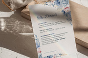 Floral Invitation Canva Template, an Invitation Template by microstd (Thumbnail 4 of 6)