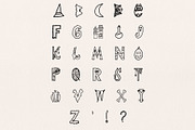 Haunted Letters - Halloween Font, a Font by NicoleHanceStudio (Thumbnail 2 of 7)