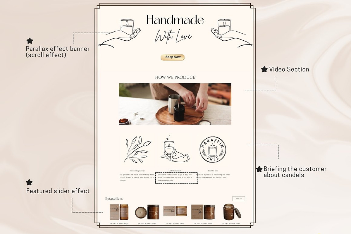 Candle - Skincare Shopify Theme, a Shopify Template by DaisyStudio (Photo 6 of 10)