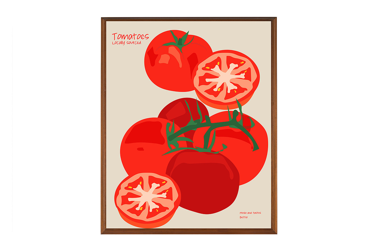 3 Local Shop Posters, a Person Illustration by Phathudesignsshop (Photo 3 of 3)