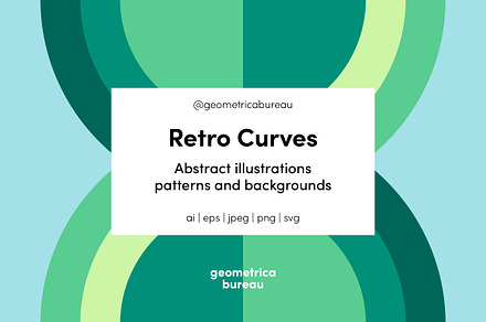 Retro Curves, an Outline Icon by Geometrica Bureau
