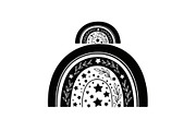 Boho Rainbow Silhouette Bundle, an Illustration by yasushie (Thumbnail 8 of 31)