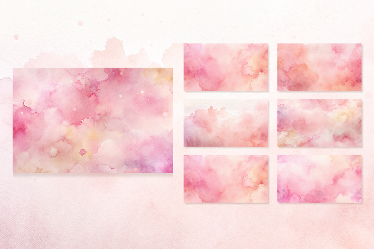 Autumn Watercolor Backgrounds, a Wallpaper Graphic by ElladesignCo (Photo 6 of 11)