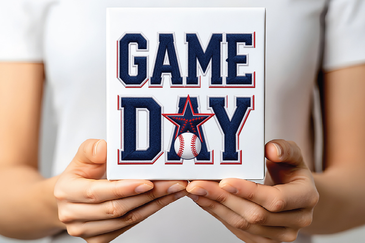 Chenille Mom Baseball Game Day PNG, an Illustration by CraftArtStudio (Photo 2 of 4)