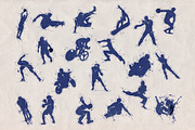 Silhouette shapes - Sport, a Person Illustration by JumboDesign (Thumbnail 3 of 5)