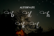 Tonight | Script Font, a Handwritten Font by Scratchones (Thumbnail 8 of 9)