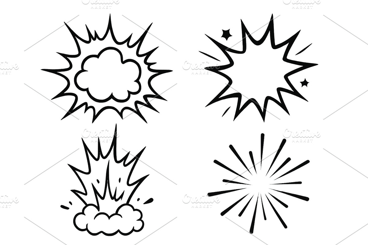 Graphic representations of explosive, an Illustration by ZinetroN