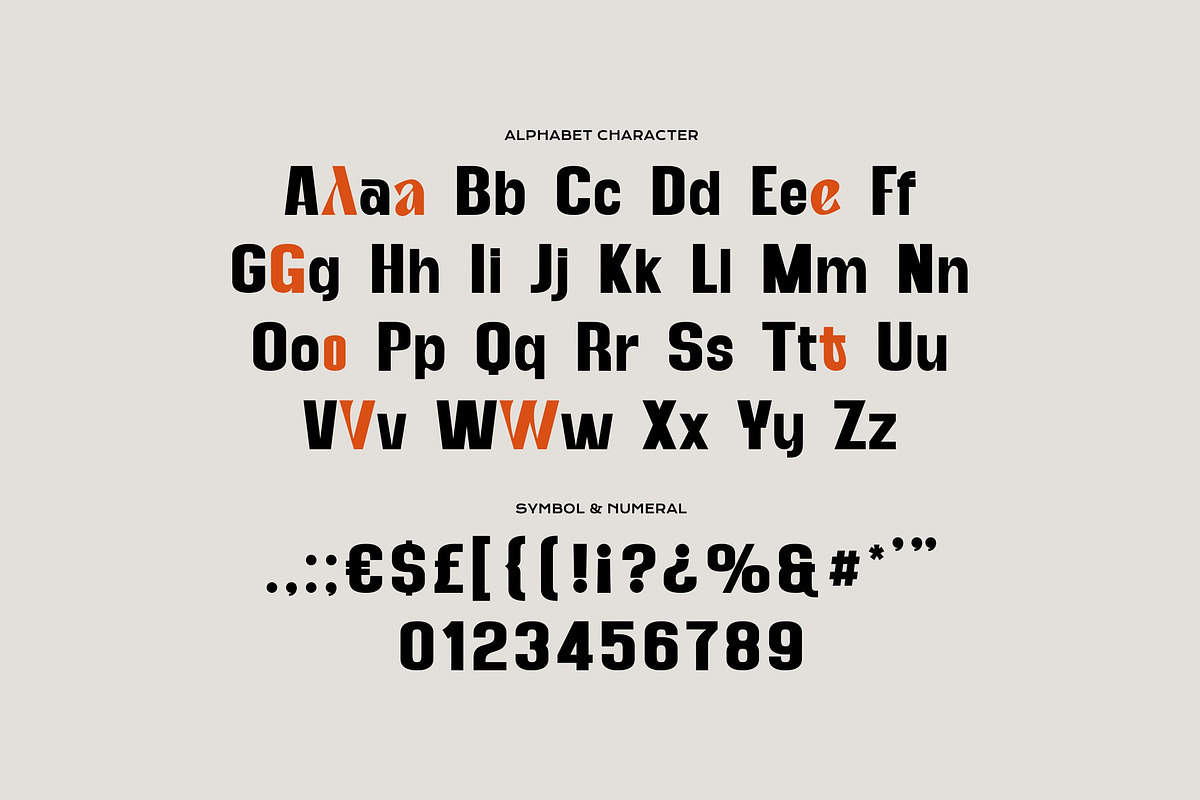 Uptown - Modern Sans Display Font, a Sans Serif Font by Imoodev (Photo 5 of 5)