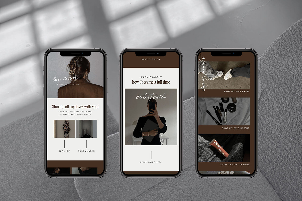 Showit Instagram Landing Page Templa, a Landing Page Template by Blush Created (Photo 11 of 15)