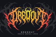 Dreamfire Death Metal Font, a Blackletter Font by Ronny Studio (Thumbnail 3 of 11)