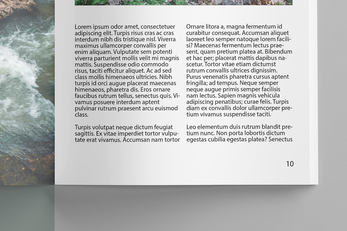 Open Magazine PSD Mockup, a Books & Magazine Mockup by GreatFruit (Photo 6 of 6)