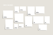 Isolated Gallery Wall Mockup, a Print Template by Dorado Stock (Thumbnail 2 of 6)
