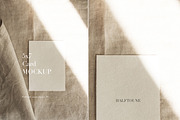 Modern Card Mockup 5x7 Ratio, a Graphic by HALFTOUNE (Thumbnail 1 of 3)