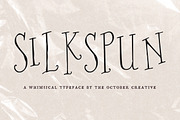 Silkspun Condensed Serif Font, a Serif Font by The October Creative (Thumbnail 1 of 8)