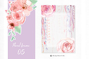 Floral Graphic Wedding Invitation 05, an Invitation Template by May • SHO (Thumbnail 3 of 5)