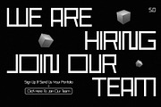 Tomahawk - Geometric & Square Sans, a Sans Serif Font by subkulturetype (Thumbnail 6 of 8)