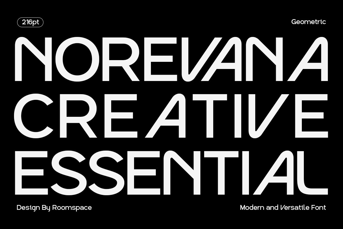 Noreva - Modern Business Corporate, a Sans Serif Font by roomspace creative lab (Photo 2 of 10)