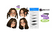 KATIKA Watercolor Brush, a Brushes & More by tika.ardianti (Thumbnail 2 of 10)