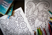 Creative flowers, a Decorative Illustration by Julia_Snegireva (Thumbnail 2 of 5)