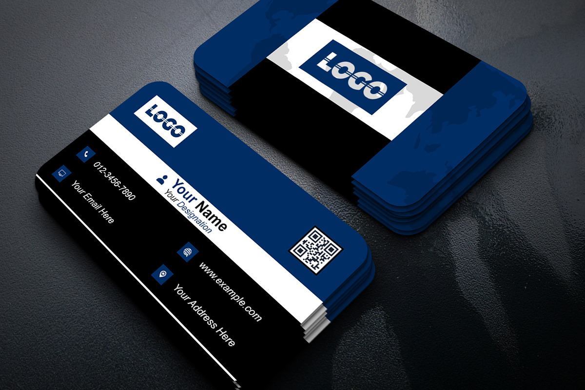 Clean Corporate Business Card