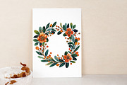 Watercolor Floral Frames Spring PNG, an Illustration by Libby Wishes (Thumbnail 7 of 7)