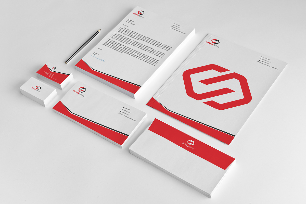 Stationery Bundle 3 in One, a Stationery Template by Sajida Salim (Photo 2 of 3)