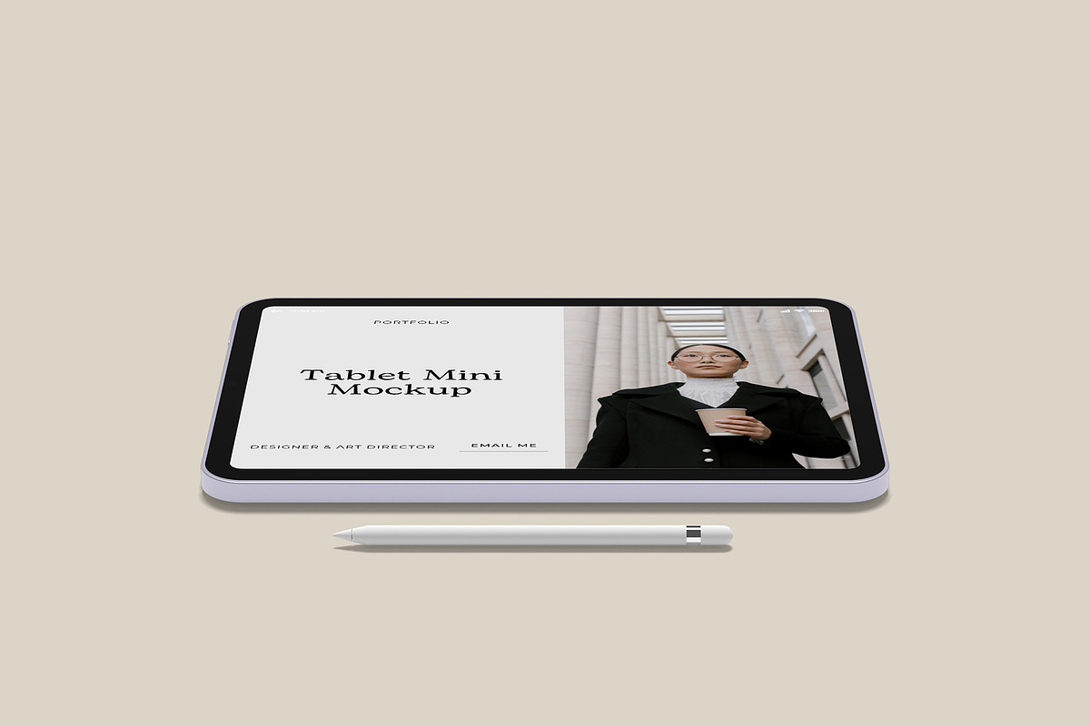 Tablet Mini Mockup, an iPhone Mockup by zuhraabdullah (Photo 12 of 12)